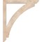 Ekena Millwork Thorton Slat Smooth Bracket, Douglas Fir, 3 1/2"W x 38"D x 44"H BKT04X38X44THR06SDF - alternate 3